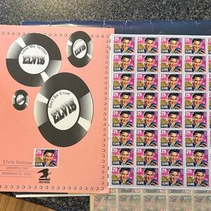 Elvis Presley Stamp Collection